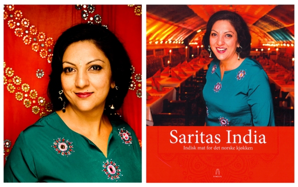 Sarita Sehjpal er nominert til Sørlandets litteraturpris 2015 for boka "Saritas India. Indisk mat for det norske kjøkken" (Portal forlag)